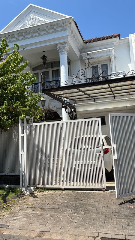 wisata Bukit Mas Rumah Mewah 2 Lantai di Lidah Wetan Surabaya