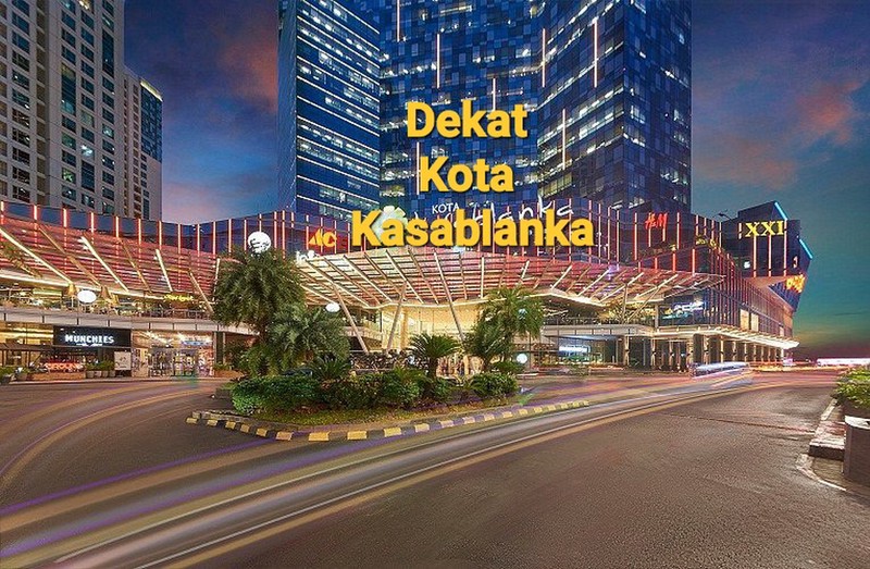 Apt Kalibata City 2 BR dekat ke Kemang, Tebet, Kuningan, Menteng