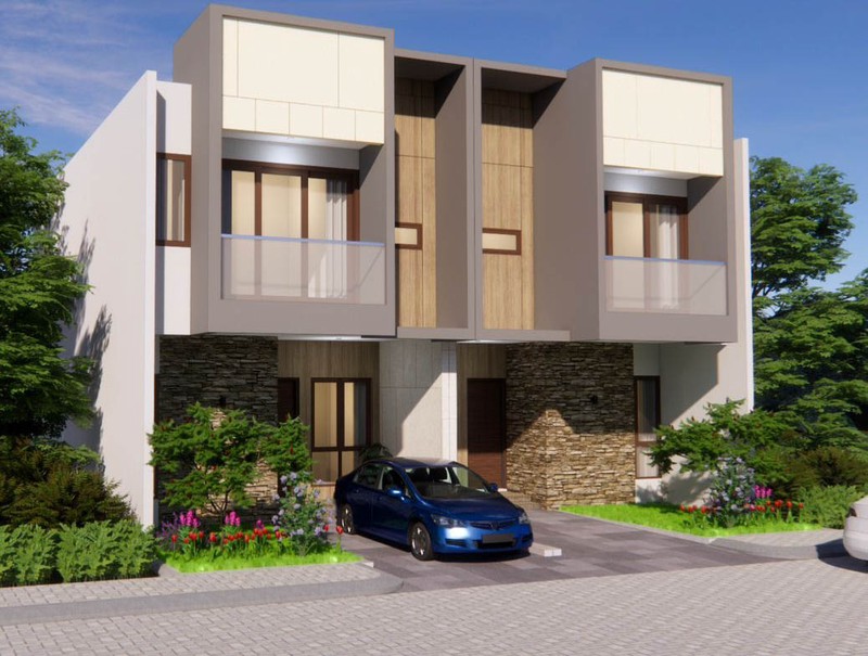 Rumah ada 2 unit Jl Banyo Raya Kelapa Gading Luas 90m2