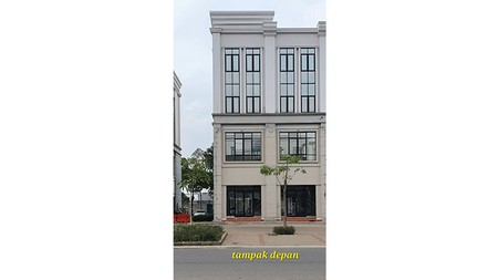 Barang langka: Ruko hoek-gandeng-dua muka di Sedayu City, Kelapa Gading