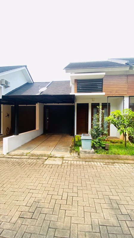 Rumah Semi Furnished Siap Huni Dalam Cluster dengan Hunian Nyaman dan Asri di Ciputat