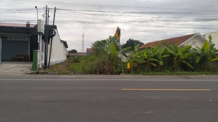 Dijual Tanah Pekarangan Strategis di Jln. Bay Pass Klaten Utara, Dekat Masjid Al-Aqso