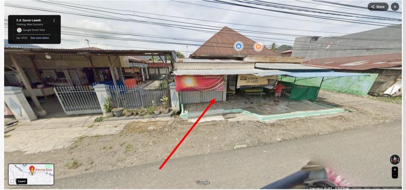 Dijual Rumah Cocok Untuk Usaha Lokasi Strategis Di Lubuk Begalung, Padang