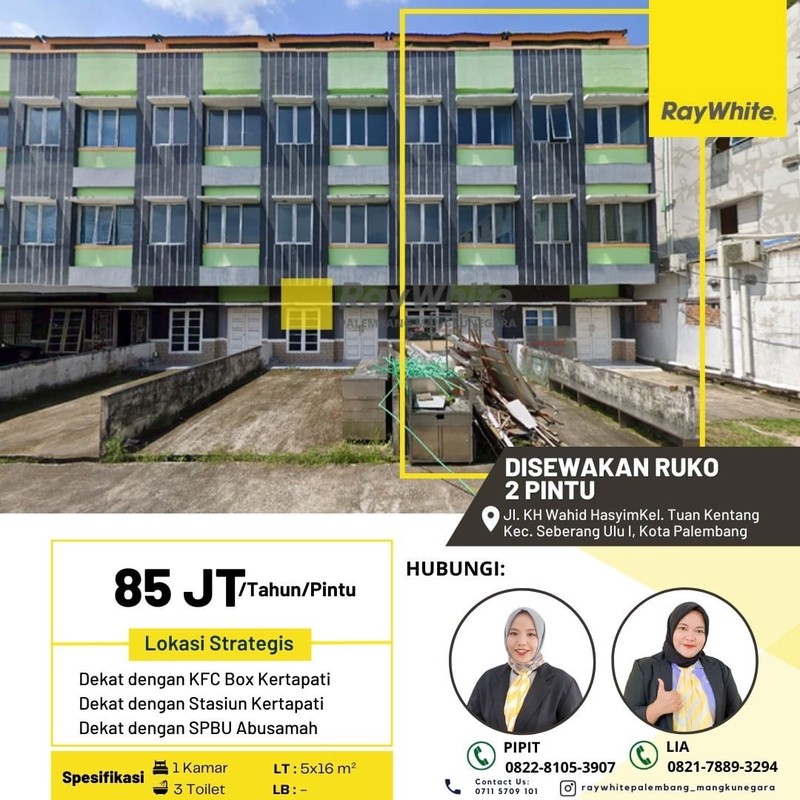 RUKO MURAH PALEMBANG 