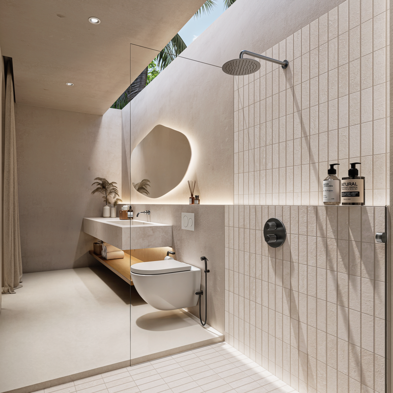 Leasehold- Cozy 1 bedroom villa sorrunding Pingstone beach,Tabanan