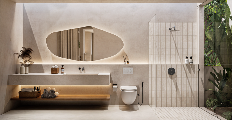 Leasehold- Cozy 1 bedroom villa sorrunding Pingstone beach,Tabanan