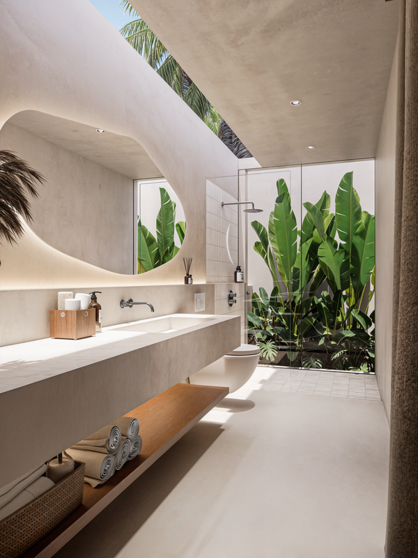 Leasehold- Cozy 1 bedroom villa sorrunding Pingstone beach,Tabanan