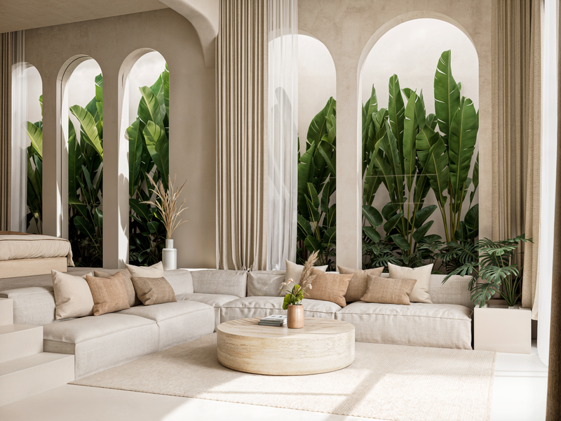 Leasehold- Cozy 1 bedroom villa sorrunding Pingstone beach,Tabanan