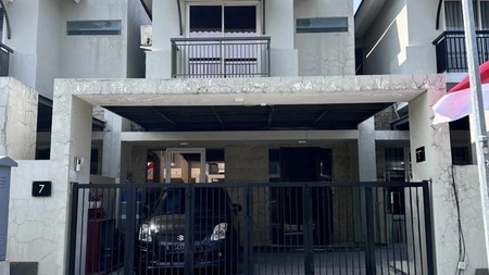 Dijual Rumah Pondok Tjandra - Cluster Topaz - Modern 2 Lantai dekat akses TOL, RS Mitra Keluarga, Bandara Juanda, SMA petra 