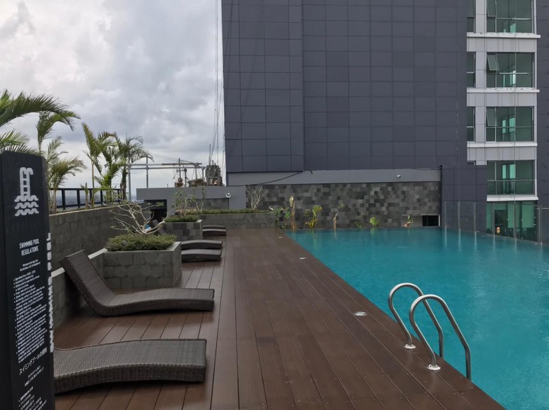 hanya 60jt per tahun nego disewa apartemen embarcadero unit esterm bintaro 