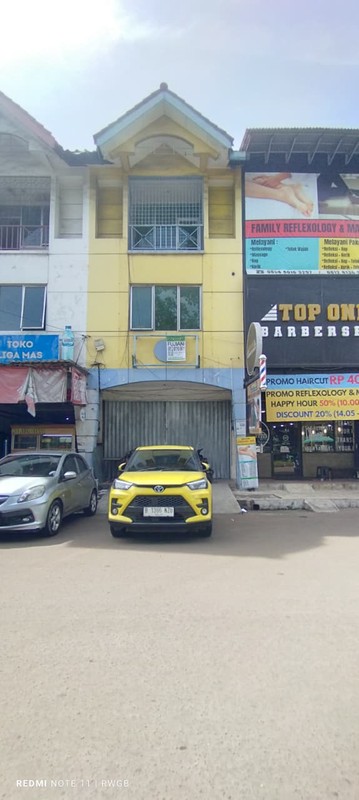 disewa ruko strategis pinggir jalan raya siap huni area victoria park lippo karawaci