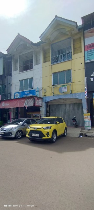 disewa ruko strategis pinggir jalan raya siap huni area victoria park lippo karawaci