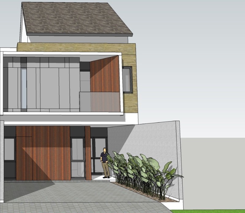 Rumah 100% Brand New di cluster Cempaka Putih Tengah. Modern minimalis.