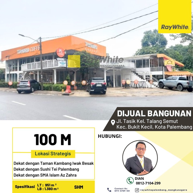 Rumah Usaha di Kambang Iwak 