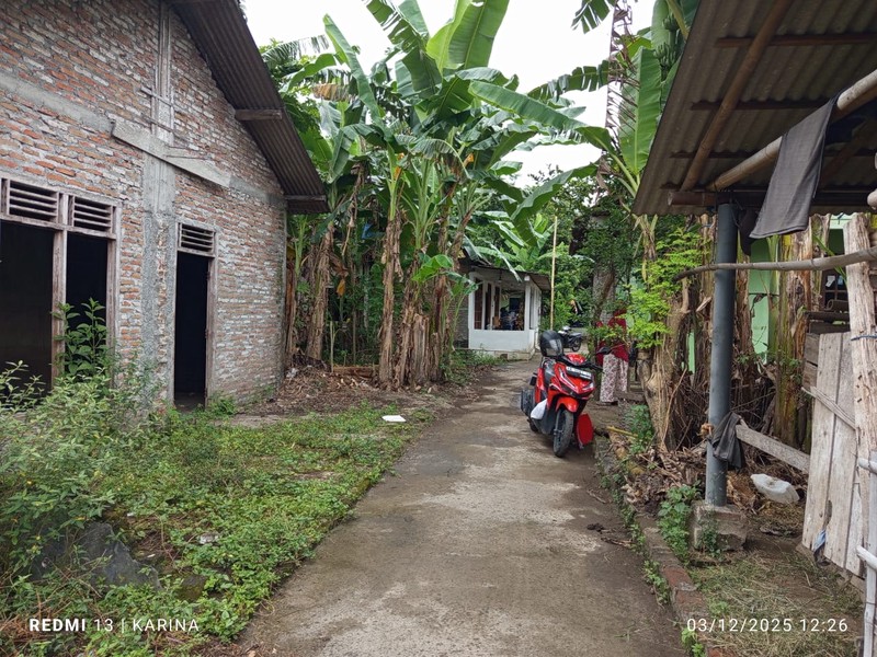 Tanah Bonus Bangunan Lokasi Strategis Dekat Pasar Pleret Bantul 