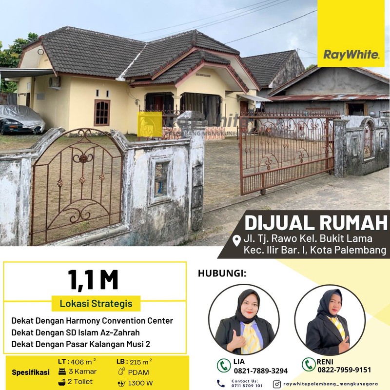 rumah jual palembang kota 