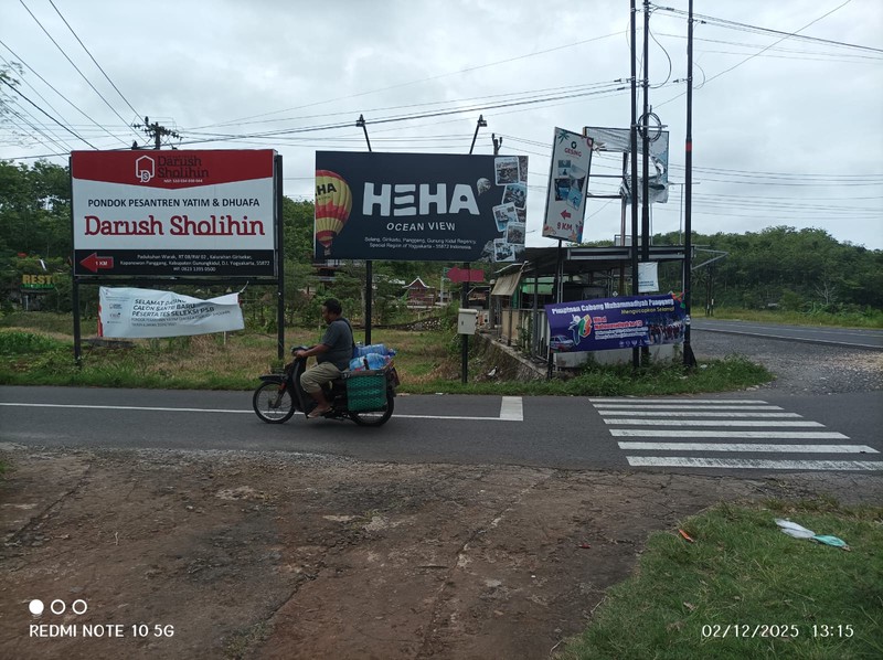 Dijual Tanah Luas 1175 Meter Persegi - Lokasi Strategis di Giri, Panggang, Gunung Kidul