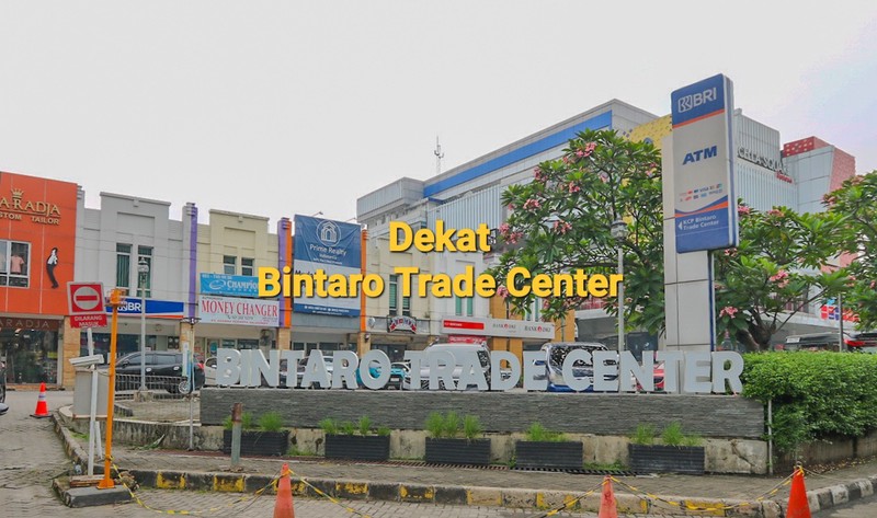 Rumah Nyaman Cluster Discovery Bintaro, Akses mudah ke BSD City