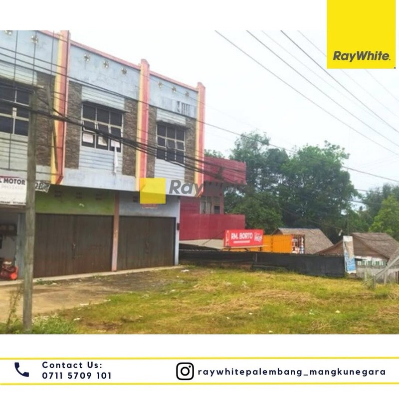 Dijual Ruko 1 Pintu di Jl. Raya Palembang - Betung Km.18 Kab Banyuasin