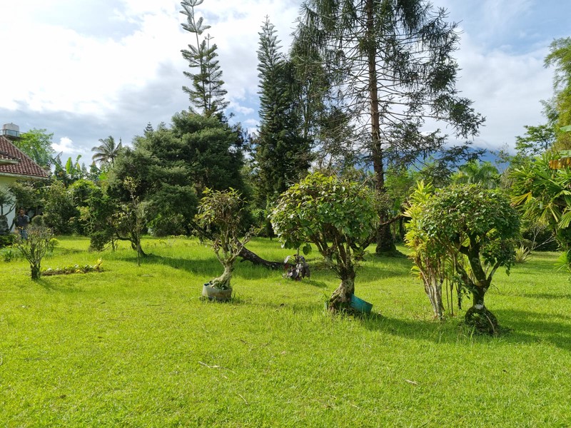 Dijual Villa dengan Halaman Luas dan Lokasi Strategis di Cisarua