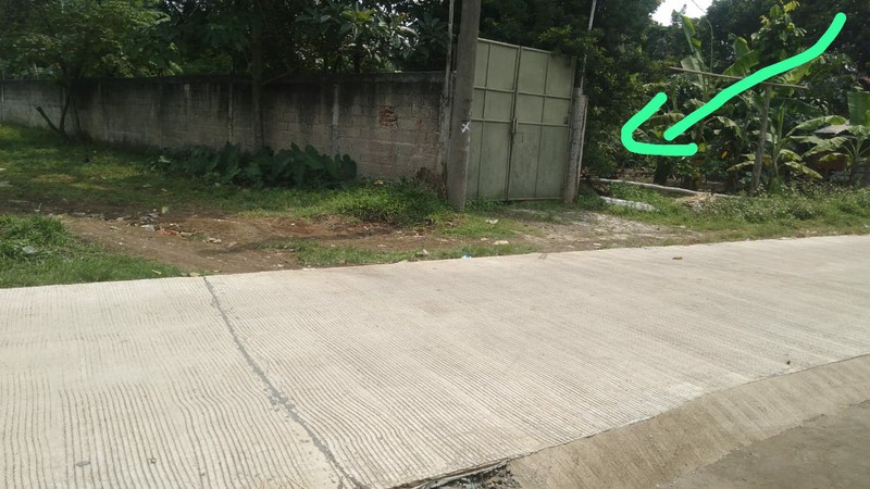 Kavling Luas Siap Bangun Lokasi Kota Sangat Strategis Pinggir Jalan @Bogor