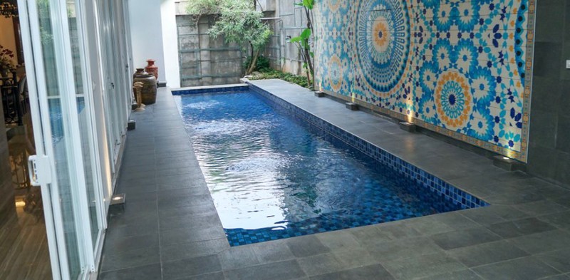 Rumah American Style 3 Lantai di Kebayoran Baru Full Furnished & Lift