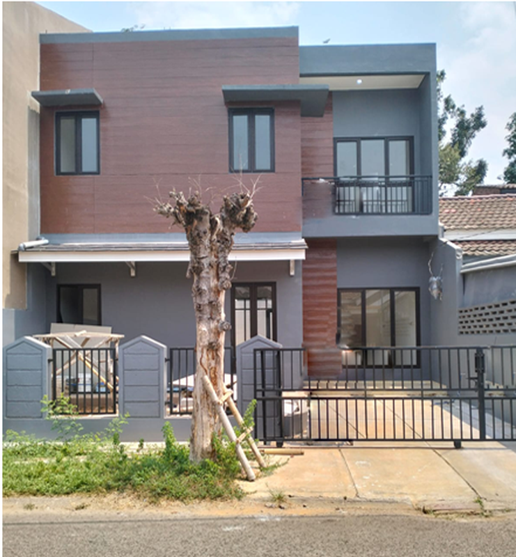 Rumah 2 Lantai dinusaloka Siap Huni