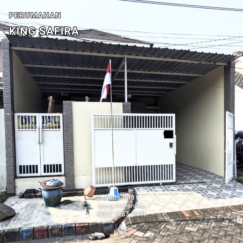Rumah Sidoarjo Siap Huni di King Safira Residence Dekat Pintu Tol