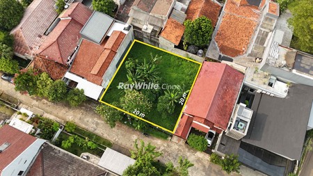 Cinere mega cinere tanah kavling luas 400 dekat ke tol brigif dan mrt