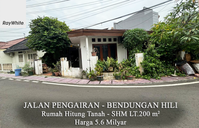 Rumah Hitung Tanah Bendungan Hilir Jalan Pengairan Jakarta Pusat