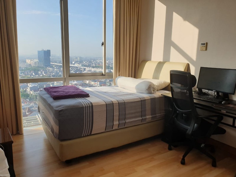 Dijual Apartemen Mewah Lantai 23 The Summit Kelapa Gading - Luas 110m, 2BR, Lokasi Premium,High Floor, Siap Huni.