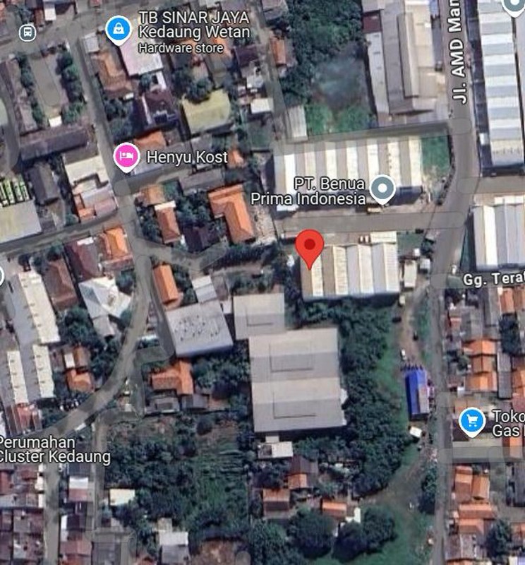 Dijual Gudang di Jl Iskandar Muda Gang Inpres - Desa Kedung Wetan Neglasari 