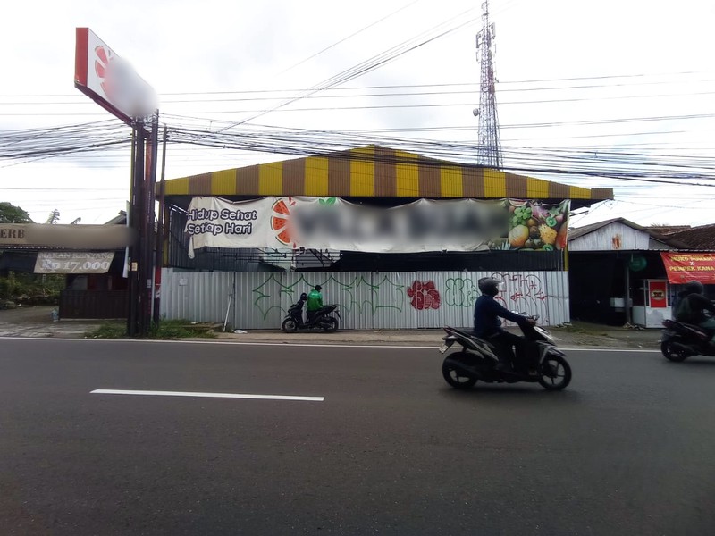 Disewakan Ruang Usaha 280 Meter Persegi, Di Pinggir Jalan Kliurang km 9, Sardoharjo, Ngaglik, Sleman