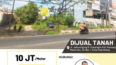 Tanah Strategis di Bukit Dekat Kampus Unsri