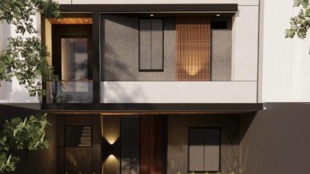 Dijual Rumah Brand New Modern Minimalis 5 Kamar di Taman Nyiur Sunter Jakarta Utara