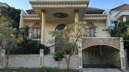 Dijual Rumah Mewah 2 Lantai Bangunan Baru di Perumahan Margorejo Indah Surabaya. Harga Turun Menjadi 8,250M (nego).