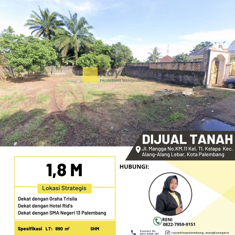 Dijual Tanah Strategis