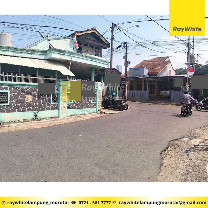 Dijual cepat Tanah dan Bangunan di Jalan Hayam Wuruk Lampung