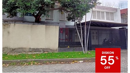 Dijual Rumah Lelang di Jalan Tenggilis Permai Surabaya