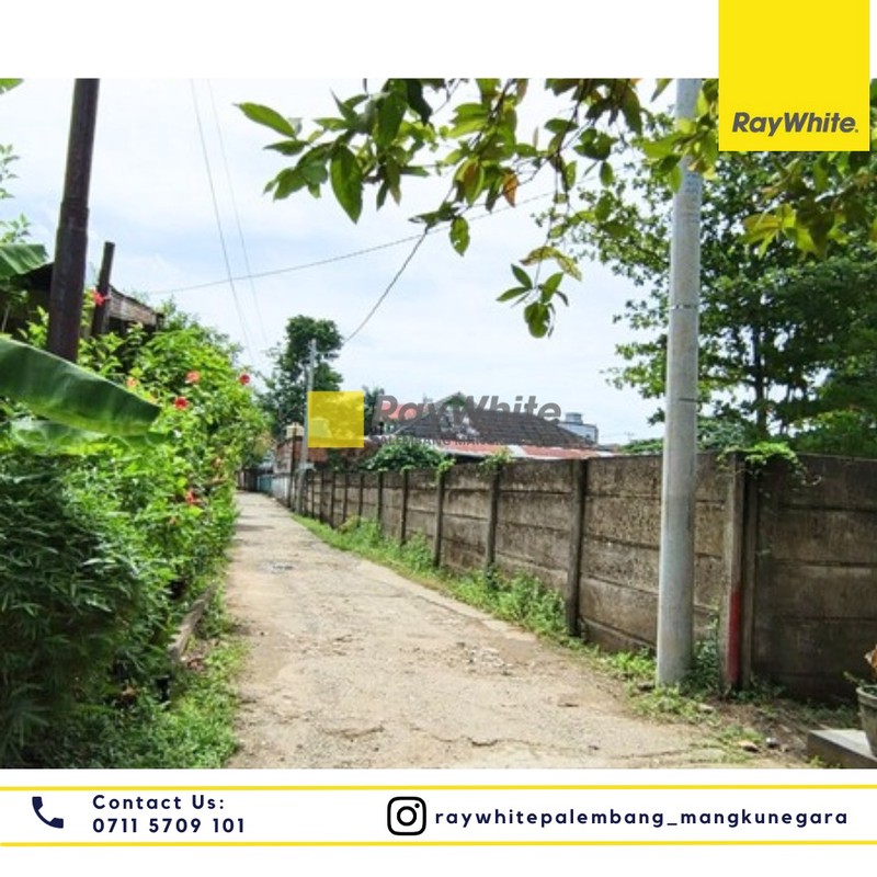 DIJUAL TANAH  DI TENGAH KOTA PALEMBANG 