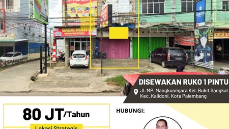 DISEWAKAN RUKO 1 PINTU 2.5 LANTAI