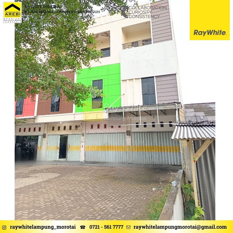 RUKO STRATEGIS DISEWAKAN KORPRI BANDAR LAMPUNG 