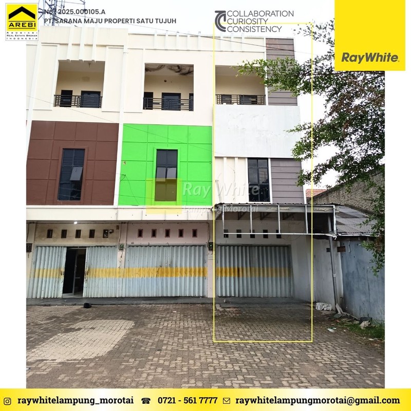 RUKO STRATEGIS DISEWAKAN KORPRI BANDAR LAMPUNG 