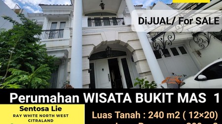 MURAH LUAS Dijual Rumah Wisata Bukit Mas 1 Alexandria Furnished Mewah | 6 Ac | Water Heater Dekat Pakuwon Mall, Sekolah SGS , Sekolah BINUS, Citraland 
