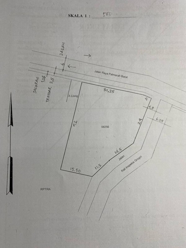 Kavling Siap Bangun Di Jl Palmerah Barat Jakarta Barat