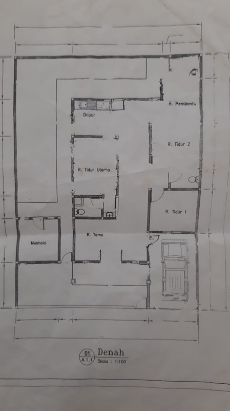 Rumah Dalam Komplek Dijual di Pasar Minggu