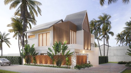 For Sale Freeehold - Brand new modern villa in quiet environment close to Kedungu - Tabanan , Bali