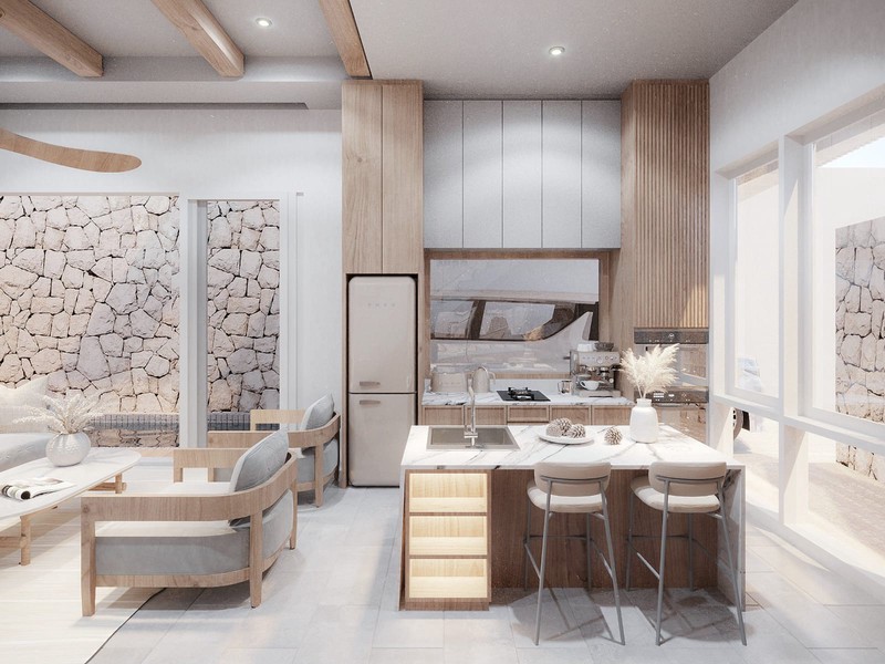 For Sale Freeehold - Brand new modern villa in quiet environment close to Kedungu - Tabanan , Bali