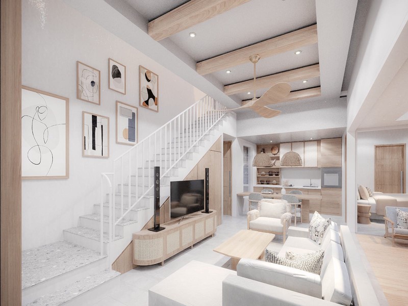 For Sale Freeehold - Brand new modern villa in quiet environment close to Kedungu - Tabanan , Bali