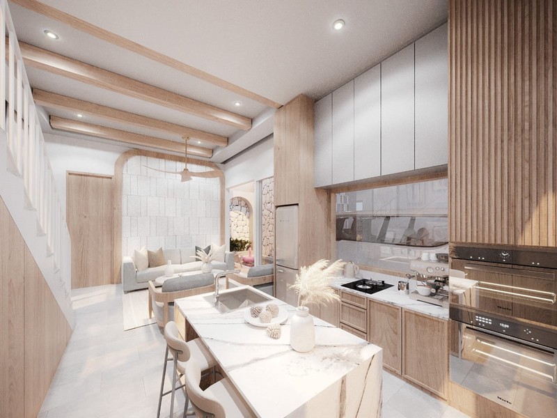 For Sale Freeehold - Brand new modern villa in quiet environment close to Kedungu - Tabanan , Bali